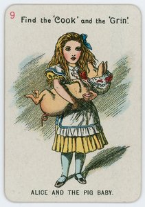 Alice a prasečí dítě od John Tenniel