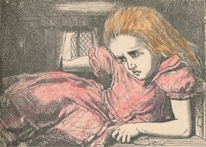 Alice, jak roste, 1889 od John Tenniel