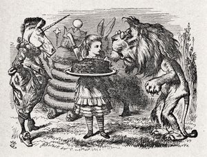 Lev Alice a od John Tenniel