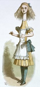 Alice s dlouhým krkem od John Tenniel