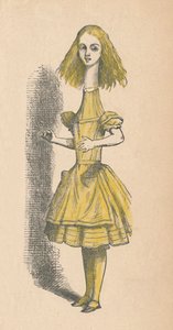 Alice s dlouhým krkem, 1889 od John Tenniel