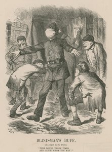 Slepecká buffa (rytina) od John Tenniel