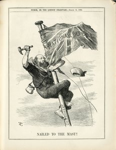 Ilustrace John Tenniel (1820-1914) v Punch od John Tenniel