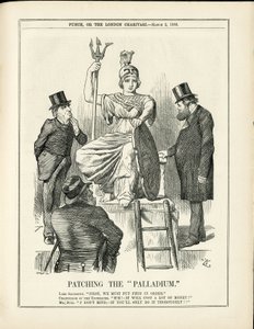 Ilustrace Johna Tenniela (1820-1914) v časopise Punch od John Tenniel