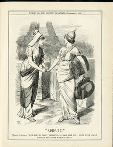 Ilustrace John Tenniel (1820-1914) v Punch od John Tenniel