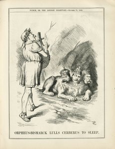 Ilustrace Johna Tenniela (1820-1914) v časopise Punch od John Tenniel