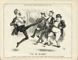 Ilustrace John Tenniel (1820-1914) v Punch od John Tenniel