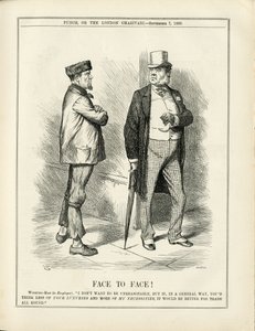 Ilustrace Johna Tenniela (1820-1914) v časopise Punch od John Tenniel