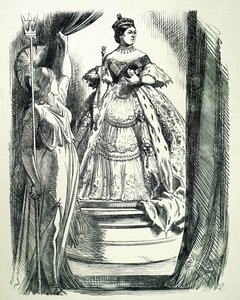 královna Viktorie. od John Tenniel