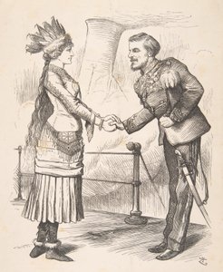 Nejlepší přátelé se musí rozdělit Punch, 28. září 1878, 1878. od John Tenniel