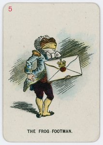 Žabí pěšák od John Tenniel