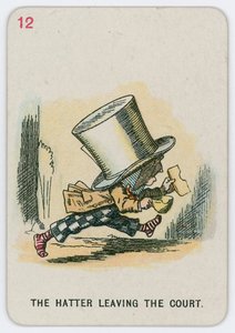 Kloboučník opouští dvůr od John Tenniel