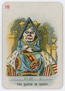 Královna u soudu od John Tenniel