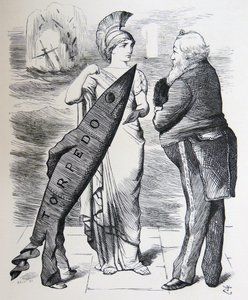 Whitehead torpédo od John Tenniel