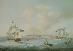Odeslání z Margate, 1825