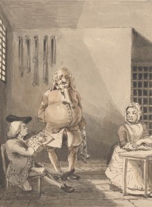 Hogarth Kresba Sarah Malcolm od John Thomas Smith
