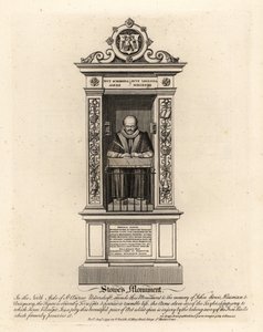 John Stowe, historik a antikvář od John Thomas Smith