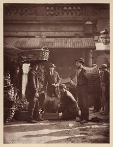 Dělníci z Covent Garden od John Thomson