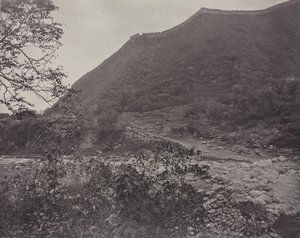 Pohled na Velkou zeď, Čína, c. 1871. od John Thomson