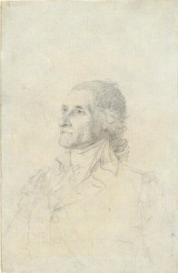 (Neznámý muž – možná Washington?) od John Trumbull