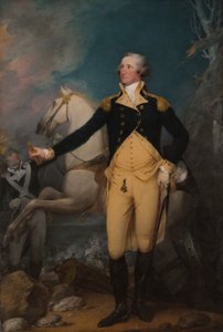 Generál George Washington v Trentonu od John Trumbull