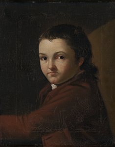 Jabez Huntington, Jr. (synovec umělce) (1767-1848), B.A. 1784 od John Trumbull