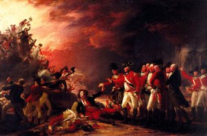 Výpad posádky z Gilbraltaru od John Trumbull