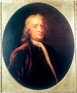 Isaac Newton, anglický matematik, astronom a fyzik, c1725