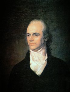 Aaron Burr (1756-1836) viceprezident USA, kolem roku 1802 (olej na plátně)