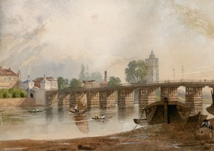 Starý most Battersea od John Varley