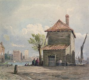 The Horse Ferry, Millbank od John Varley