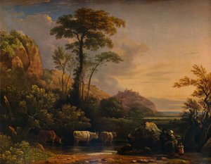 Hrad Harlech, 1832, 1938