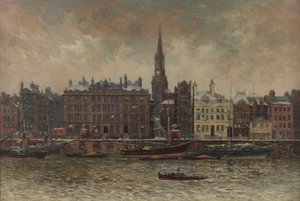 Quayside, Newcastle upon Tyne, 1886 od John Wallace