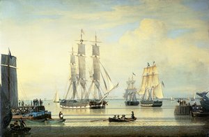 William Lee v ústí doku Humber v Hullu aneb Návrat lodi William Lee