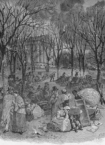 Lenox, Massachusetts, z „Historických sbírek Massachusetts“, John Warner Barber, vyryto S. E. Brownem, 1839