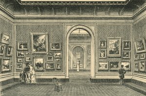 Galerie Sheepshanks, South Kensington Museum, 60. léta 19. století, 1881.
