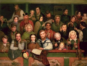 Galerie, Drury Lane od John Watkins Chapman
