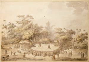 Kapitán Cook v Hapaee od John Webber