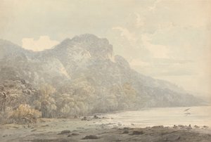 Pohled na Cracatoa (sic), Čínské moře od John Webber