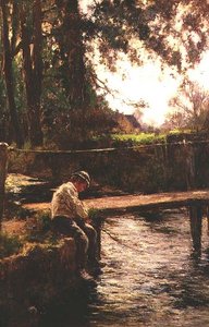 Mladý rybář od John White