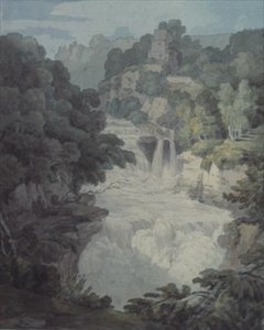 Corra Linn: Jeden z vodopádů Clyde