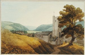 Z hřbitova v Dulverton, Somerset, 1800