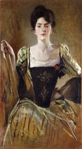 Zelené šaty, kolem roku 1904
