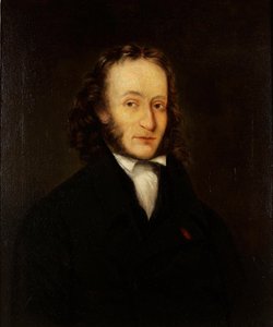 Portrét Niccola Paganiniho 1782-1840, 1836 od John Whittle