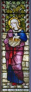 Pulborough, St Mary, James Powell & Sons, John William Brown (1842-1928), Charita