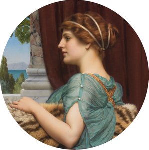 Pompejská dáma od John William Godward