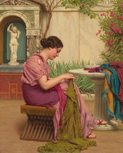 Stitch je zdarma, nebo Stitch v čase, 1917 od John William Godward