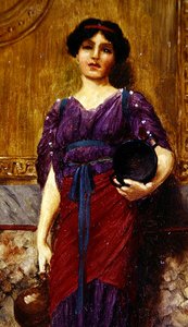 Ženská postava od John William Godward