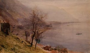 Nad Montreux od John William Inchbold