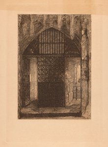 Ve Westminsterském opatství od John William Inchbold